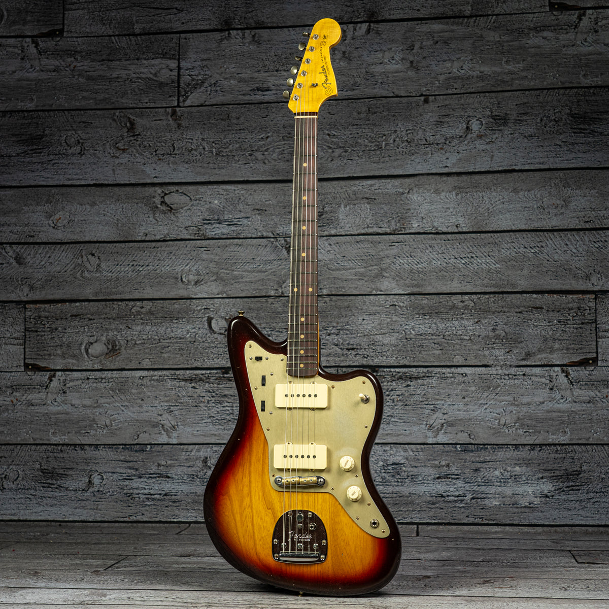 Fender 1959 250K Jazzmaster Journeyman Relic - Chocolate 3-Color Sunbu