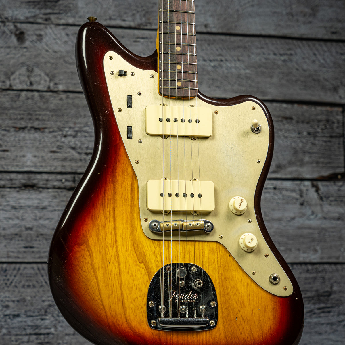 Fender 1959 250K Jazzmaster Journeyman Relic - Chocolate 3-Color Sunbu