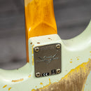 Fender Custom Shop 1960 Stratocaster Heavy Relic - Aged Sonic Blue over 3-Color Sunburst