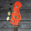Fender Custom Shop 1963 Jazz Bass Journeyman Relic - Aged Fiesta Red