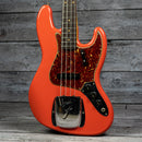 Fender Custom Shop 1963 Jazz Bass Journeyman Relic - Aged Fiesta Red