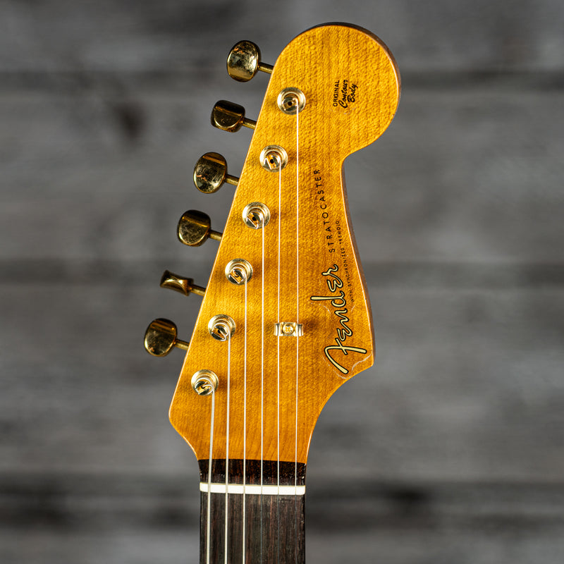 Fender 2023 Limited Edition Custom Shop '62 Stratocaster Journeyman Relic - Bleached 3-Color Sunburst