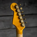 Fender Custom Shop 1961 Stratocaster Super Heavy Relic - 3A Rosewood Fingerboard, Aged Surf Green over 3-Tone Sunburst
