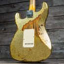 Fender Custom Shop 1961 Stratocaster Super Heavy Relic - 3A Rosewood Fingerboard, Gold Sparkle over 3-Tone Sunburst