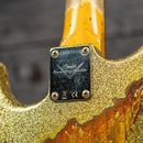 Fender Custom Shop 1961 Stratocaster Super Heavy Relic - 3A Rosewood Fingerboard, Gold Sparkle over 3-Tone Sunburst