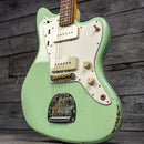 Fender Custom Shop 1963 Jazzmaster Relic - Rosewood Fingerboard, Aged Surf Green