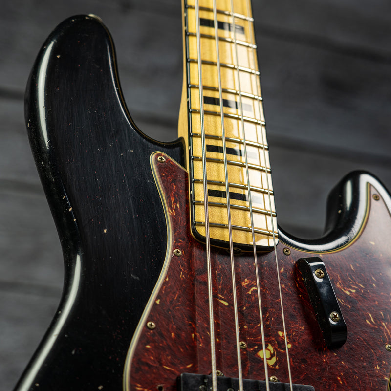 Fender Custom Shop 1968 Jazz Bass Journeyman Relic - Aged Black