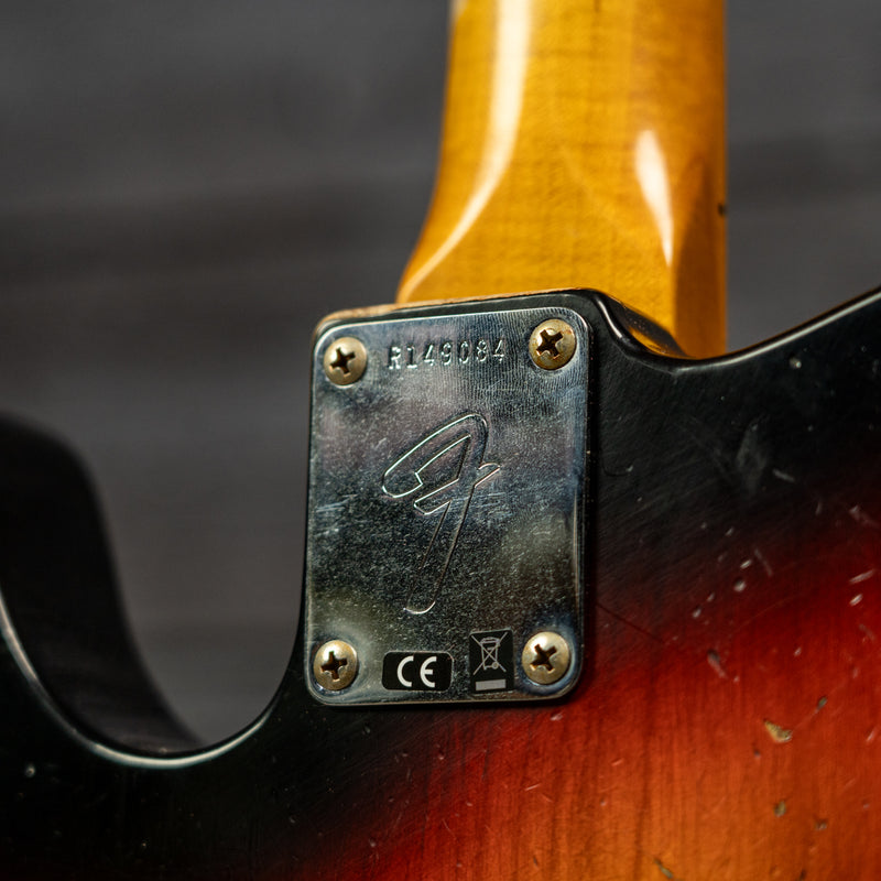 Fender Custom Shop 1970s Tele Custom Heavy Relic - Quartersawn Maple Fingerboard, Aged Target 3-Color Sunburst