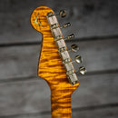 Fender Custom Shop 2023 Limited Edition Roasted '50s Stratocaster DLX Closet Classic - 1-Piece 4A Roasted Flame Maple, Wide-Fade Aged Chocolate 2-Color Sunburst
