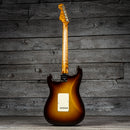 Fender Custom Shop 2023 Limited Edition Roasted '50s Stratocaster DLX Closet Classic - 1-Piece 4A Roasted Flame Maple, Wide-Fade Aged Chocolate 2-Color Sunburst