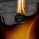 Fender Custom Shop 2023 Limited Edition Roasted '50s Stratocaster DLX Closet Classic - 1-Piece 4A Roasted Flame Maple, Wide-Fade Aged Chocolate 2-Color Sunburst