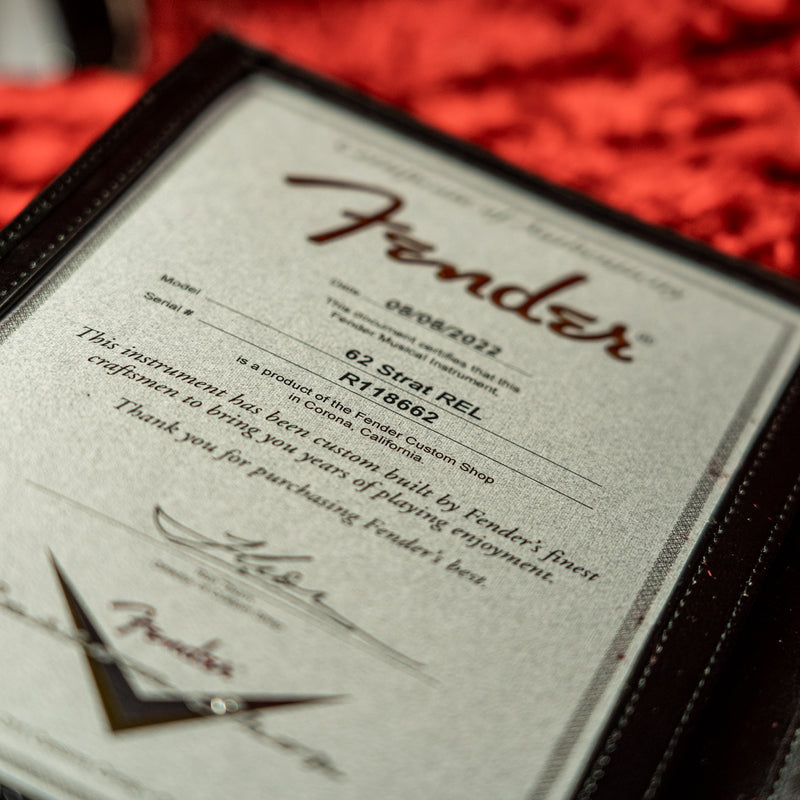 Fender Custom Shop 1962 Stratocaster Heavy Relic