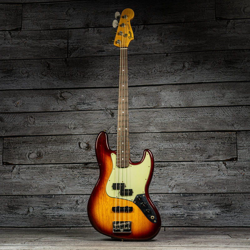ベース FENDER JAZZ BASS TRADE MARK Fender Standard Jazz Bass - Black, Maple Fingerboard | Sweetwater