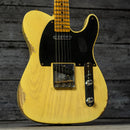 Fender Custom Shop F24 LTD Blackguard Telecaster Relic -  Faded Nocaster Blonde