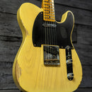 Fender Custom Shop F24 LTD Blackguard Telecaster Relic -  Faded Nocaster Blonde