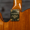Fender Custom Shop Limited Edition Bow Tie Telecaster Custom Relic with Gold Hardware - 3A Rosewood Fingerboard, Black with Aged Natural Back and Sides