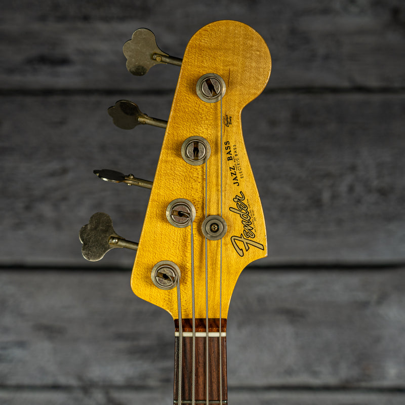 Fender Custom Shop Limited Edition '60 Jazz Bass Relic - Aged Olympic White
