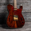 Fender Custom Shop Telecaster Thinline 4A Flame Koa Top - Hand Stained Body w/ Sienna Sunburst (by Master Builder Apprentice George Ruiz)
