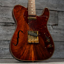 Fender Custom Shop Telecaster Thinline 4A Flame Koa Top - Hand Stained Body w/ Sienna Sunburst (by Master Builder Apprentice George Ruiz)