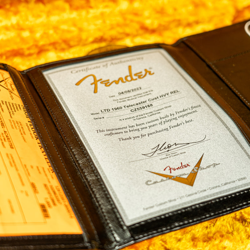 Fender Custom Shop W21 LTD 1960 Telecaster Custom
