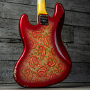 Fender Custom Shop W22 LTD Paisley Jazz Bass Heavy Relic