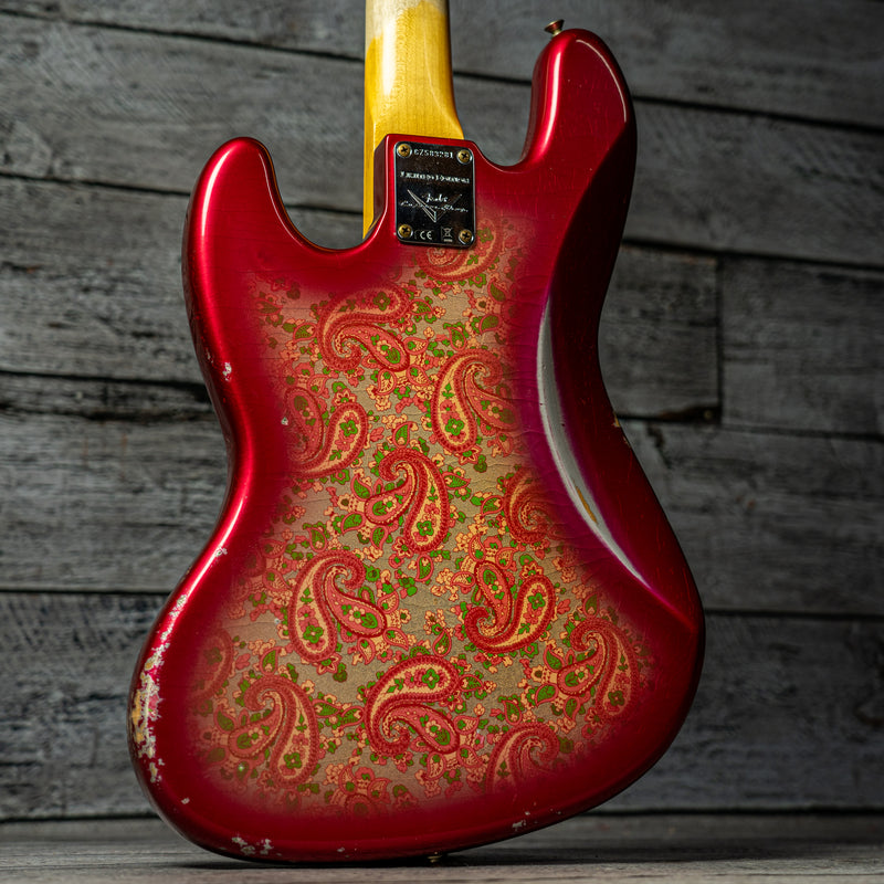 Fender Custom Shop W22 LTD Paisley Jazz Bass Heavy Relic