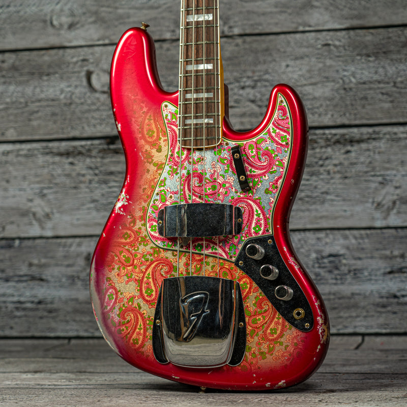 Fender Custom Shop W22 LTD Paisley Jazz Bass Heavy Relic