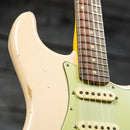 Fender Custom Shop Late 1962 Stratocaster Relic with Closet Classic Hardware - Super Faded Aged Shell Pink