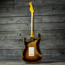 Fender Limited Edition 70th Anniversary 1954 Stratocaster Super Heavy Relic - 1-Piece Quartersawn Maple Neck Fingerboard, Wide-Fade 2-Color Sunburst