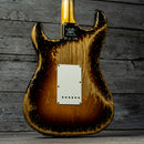Fender Limited Edition 70th Anniversary 1954 Stratocaster Super Heavy Relic - 1-Piece Quartersawn Maple Neck Fingerboard, Wide-Fade 2-Color Sunburst