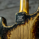 Fender Limited Edition 70th Anniversary 1954 Stratocaster Super Heavy Relic - 1-Piece Quartersawn Maple Neck Fingerboard, Wide-Fade 2-Color Sunburst