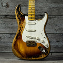 Fender Limited Edition 70th Anniversary 1954 Stratocaster Super Heavy Relic - 1-Piece Quartersawn Maple Neck Fingerboard, Wide-Fade 2-Color Sunburst