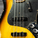 Fender Limited Edition Custom Jazz Bass Heavy Relic - Round-Lam Rosewood Fingerboard, Faded Aged 3-Color Sunburst
