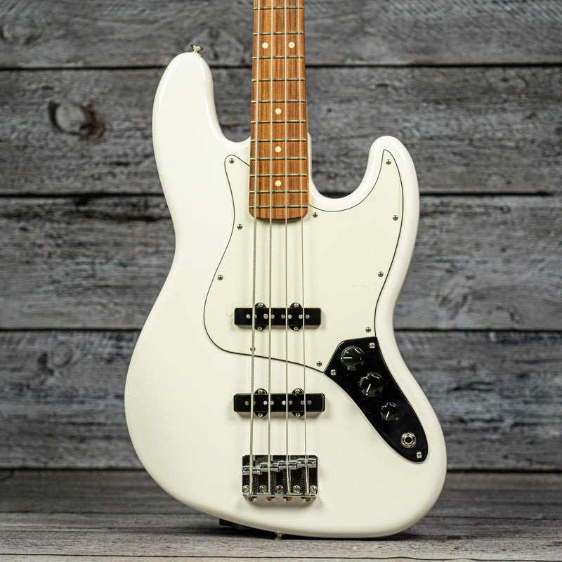 Fender Player Jazz Bass - Pau Ferro Fingerboard, Polar White
