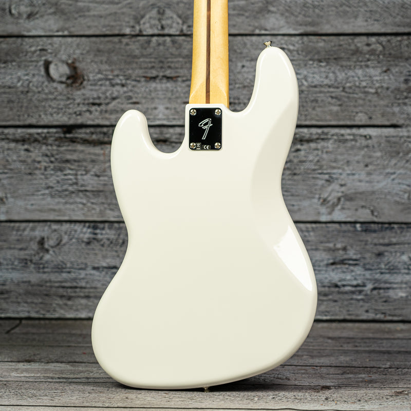 Fender Player Jazz Bass - Pau Ferro Fingerboard, Polar White