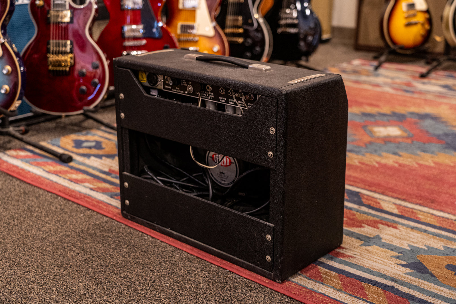 Princeton Reverb Blue Fender Princeton Reverb 1972
