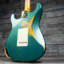 Fender Custom Shop S23 Ltd Ed '62 Stratocaster - Heavy Relic Aged Turquoise over 3-Color Sunburst