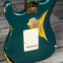Fender Custom Shop S23 Ltd Ed '62 Stratocaster - Heavy Relic Aged Turquoise over 3-Color Sunburst