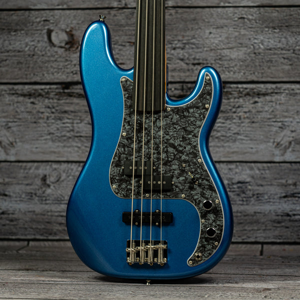 Fender Tony Franklin Fretless Precision Bass - Lake Placid Blue