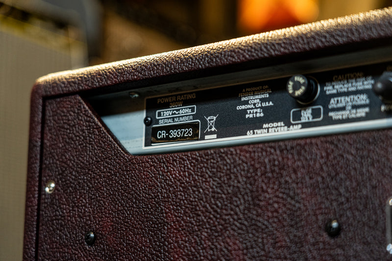 Fender '65 Twin Reverb Neo - Limited Edition Wine Red (USED)