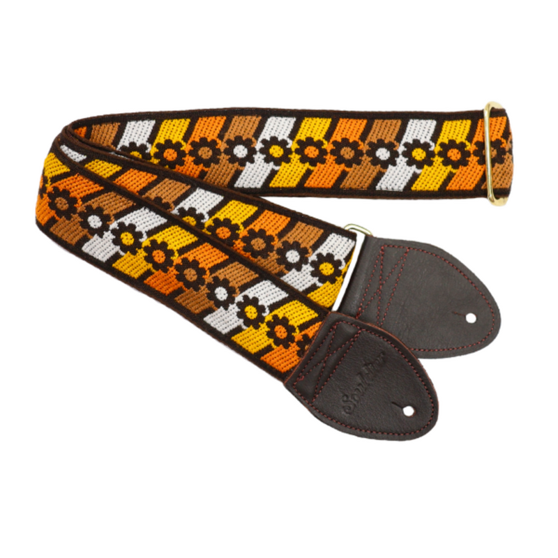 Souldier Daisy Chain Brown Guitar Strap