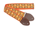 Souldier Wilco Signature Brown/Yellow Owls Guitar Strap