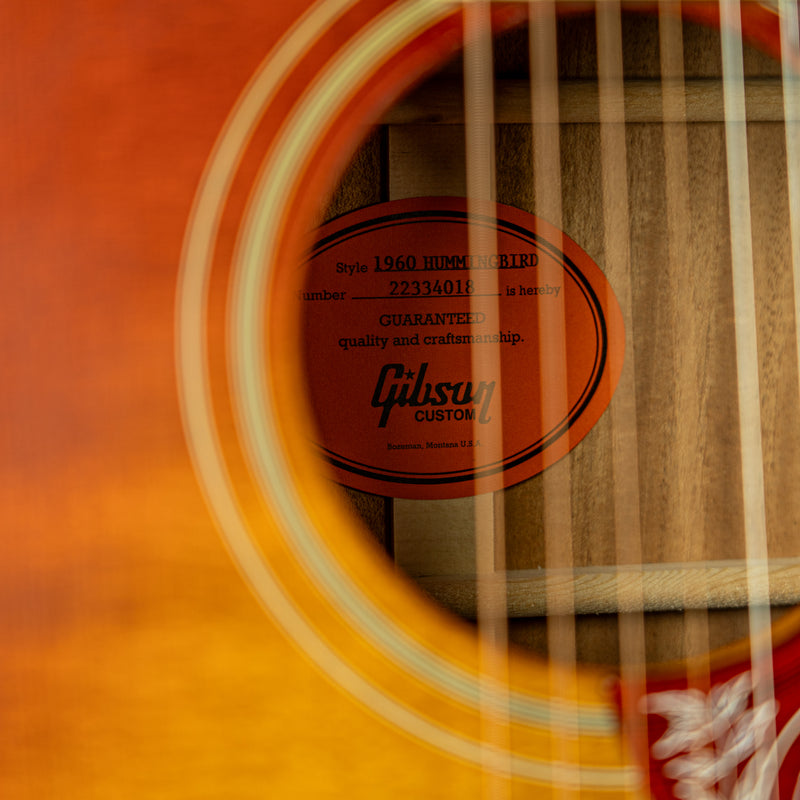 Gibson 1960 Hummingbird, Fixed Bridge - Heritage Cherry Sunburst