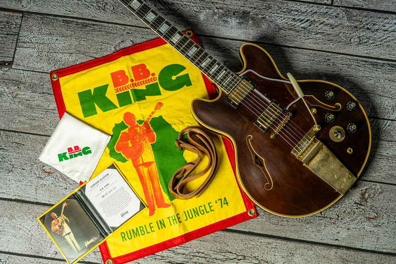 Gibson B.B. King “Rumble in the Jungle” 1974 ES-355 - Walnut VOS