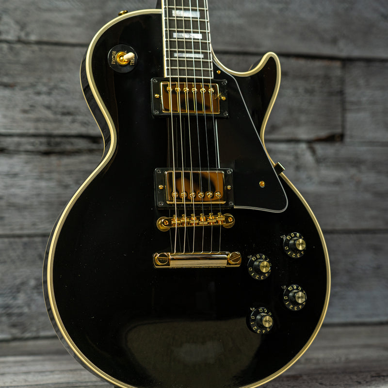 Gibson Custom 1968 Les Paul Custom Reissue Gloss - Ebony