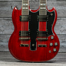 Gibson Custom EDS-1275 Double Neck - Cherry Red