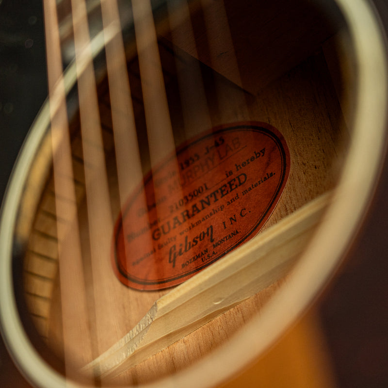 Gibson Custom Murphy Lab 1955 J-45 Light Aged - Vintage Sunburst