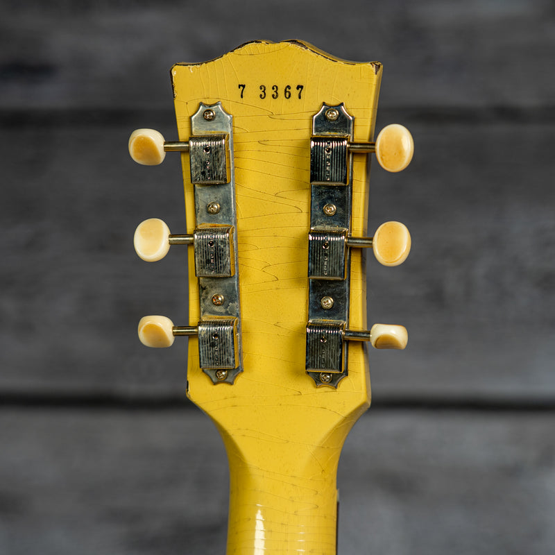 Gibson Custom Murphy Lab 1957 Les Paul Junior Single Cut Reissue Heavy Aged - TV Yellow