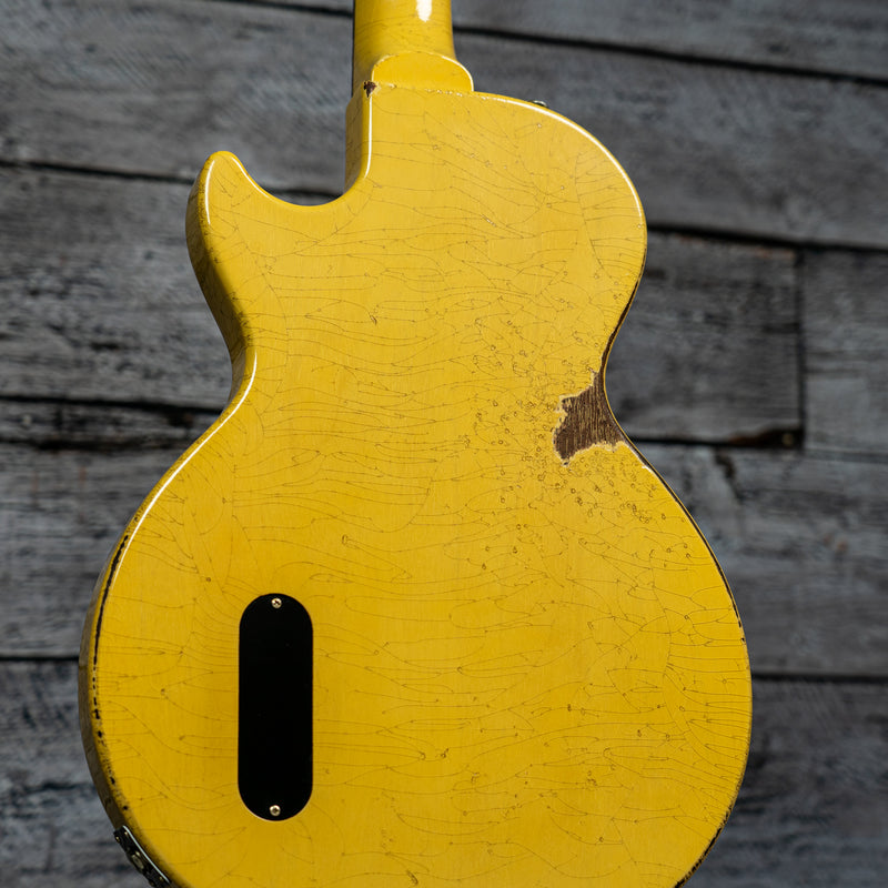 Gibson Custom Murphy Lab 1957 Les Paul Junior Single Cut Reissue Heavy Aged - TV Yellow