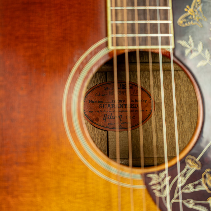 Gibson Custom Murphy Lab 1960 Hummingbird Light Aged - Heritage Cherry Sunburst